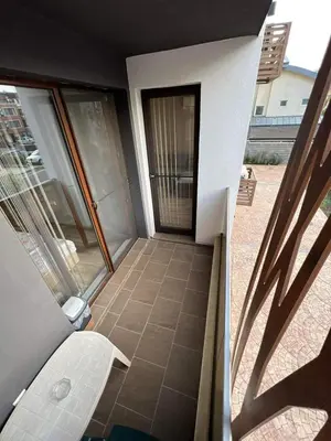 a view of a balcony of a house at Apartment Mihaela - 2 in Burgas City