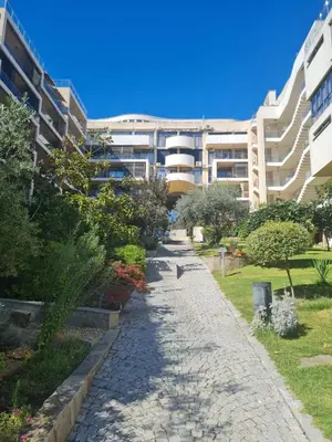 a street in front of an apartment building at Dolce Vita 2, Appartement in Sveti Vlas