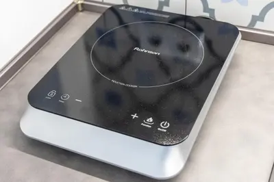 a cell phone sitting on top of a counter at Roman Thermae Central Studio in Varna City