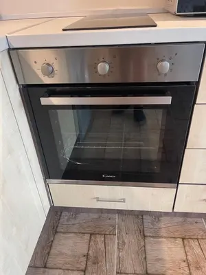 a microwave oven sitting inside of a kitchen cabinet at Brymonte Studio, Sunny Day 6 in Tŭnkovo