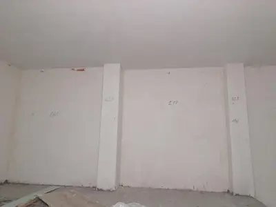 a corner of a room with white walls at Amadeus 19 in Sunny Beach