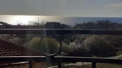 a view of the water from a bench at Sunshine Byala 2 in Byala
