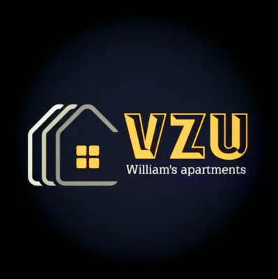 a logo for a company with a house on it at William's apartments - cute studio in Sveti Vlas
