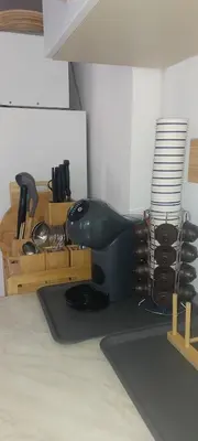 a kitchen with a mixer and a bunch of utensils at Royal sun in Sunny Beach