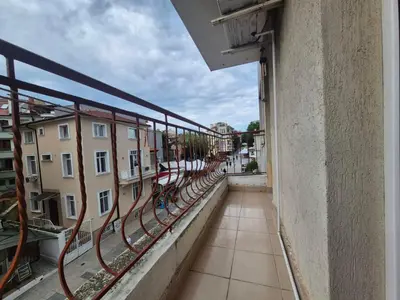 a view from the balcony of a building at 2 Rooms Apartment - Top Center of Burgas in Burgas City