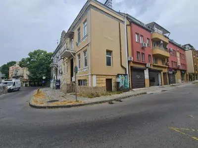 a building on the side of a street at 