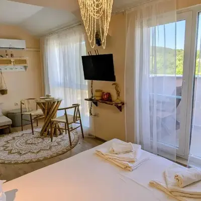 2 Stylish Studios - 100m from Smokinya Kavatsi Beach by Flat Mаnager