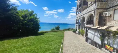 a house with a view of the ocean at Свети Влас Етъра1 in Sveti Vlas