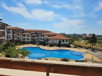 a view of a swimming pool at a resort at Gardenia Hills in Sunny Beach
