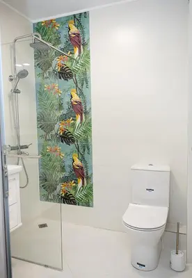a bathroom with a toilet and a shower curtain at Casa Novara Apartments - Relax & Enjoy in Central Varna by Flat Mаnаger in Varna City