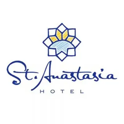 a logo for a hotel in arabasia hotel at St Anastasia Hotel in Burgas City