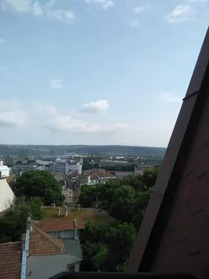 a view of a city from a roof at penyrent in Varna City