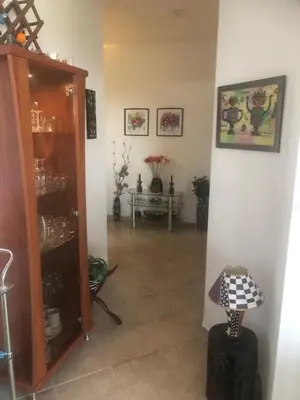 a living room with a room with aventory at Ravda Sun Sea Ressort 2 in Ravda