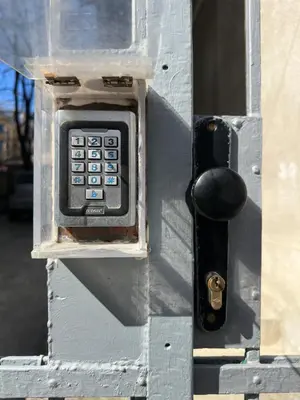 a cell phone is attached to a wall at Dream in Varna City