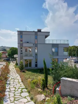 a house on the side of a road at SAPPHIRE in Sozopol