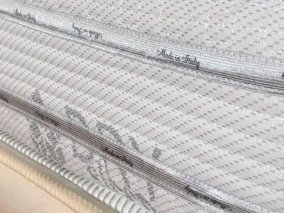 a close up of a white ceiling at Borko Guest House in Primorsko