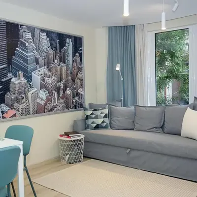 The Blue Apartment - 1BD with a Cozy Balcony by Flat Mаnager