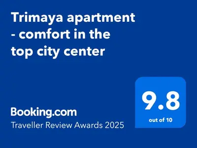 a screenshot of a tivanaya appointment comfort in the top city center at Trimaya apartment - comfort in the top city center in Varna City